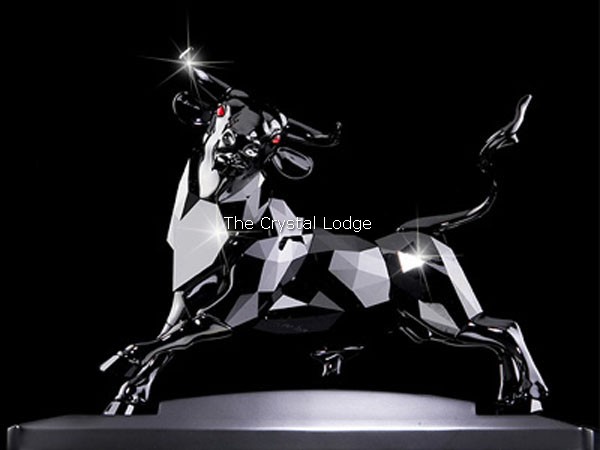 Swarovski_Signed_Numbered_limited_edition_2005_black_bull_660034 | The Crystal Lodge