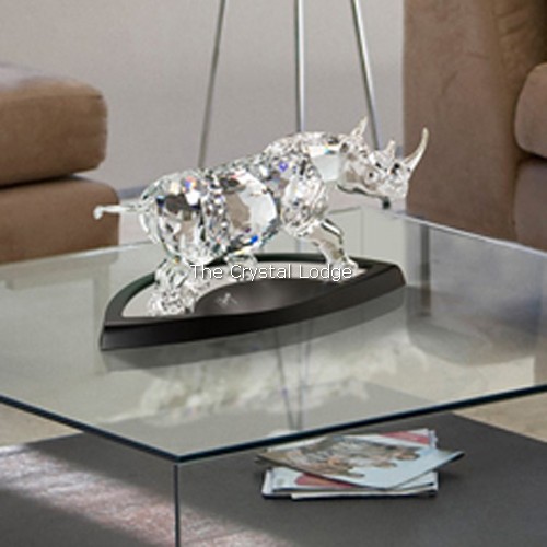 Swarovski_Signed_Numbered_limited_edition_2008_Rhino_rhinoceros_945461 | The Crystal Lodge