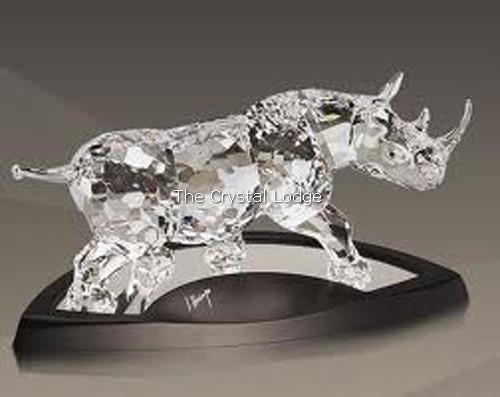 Swarovski_Signed_Numbered_limited_edition_2008_Rhino_rhinoceros_945461 | The Crystal Lodge