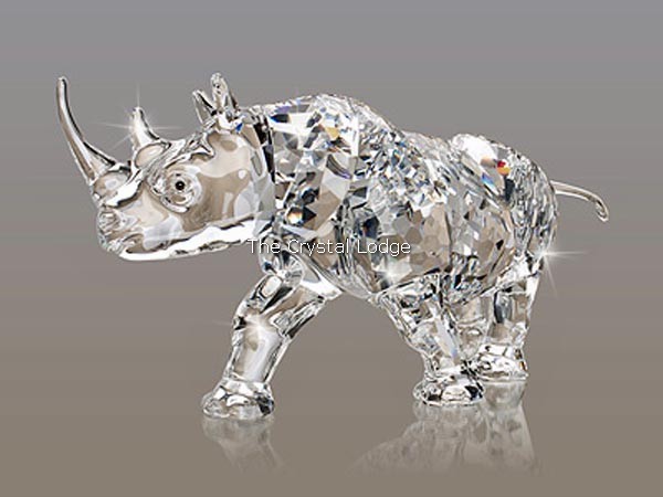 Swarovski_Signed_Numbered_limited_edition_2008_Rhino_rhinoceros_945461 | The Crystal Lodge