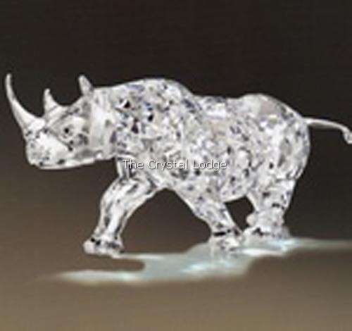 Swarovski_Signed_Numbered_limited_edition_2008_Rhino_rhinoceros_945461 | The Crystal Lodge
