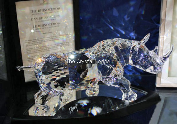 Swarovski_Signed_Numbered_limited_edition_2008_Rhino_rhinoceros_945461 | The Crystal Lodge