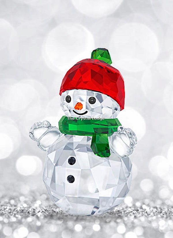 Swarovski_Snowman_red_hat_5288205 | The Crystal Lodge