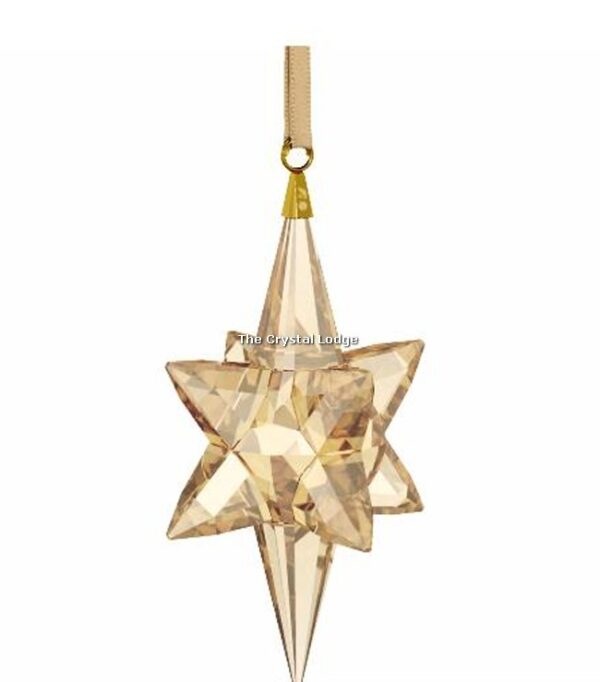 Swarovski_Star_ornament_gold_large_5301220 | The Crystal Lodge