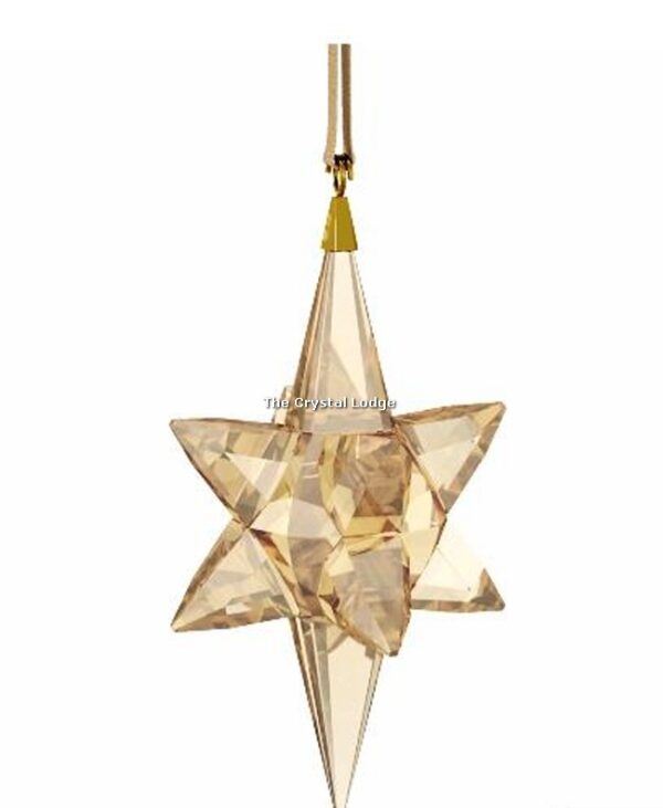 Swarovski_Star_ornament_gold_large_5301220 | The Crystal Lodge