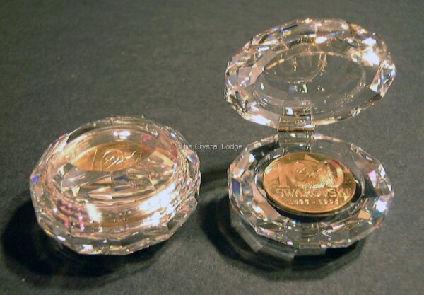SWAROVSKI COIN BOX – v1 7400090001 with 1993 copper coin - Image 2
