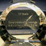 Swarovski_Wattens_paperweight_VIP_lounge_10th_anniversary_30mm_disc_1_WM Swarovski_Wattens_paperweight_VIP_lounge_10th_anniversary_30mm_disc | The Crystal Lodge