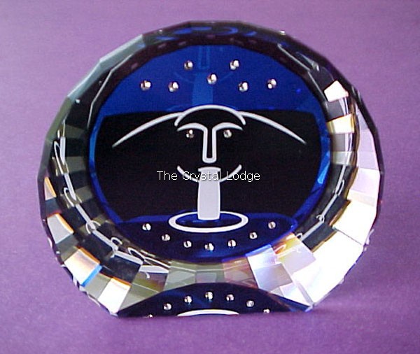 Swarovski_Wattens_paperweight_blue | The Crystal Lodge