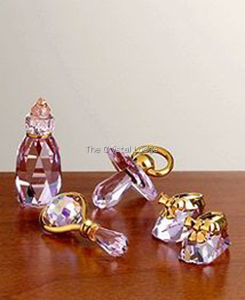 Swarovski_baby_girl_rosaline_gold_set_528333 | The Crystal Lodge