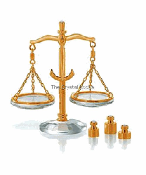 Swarovski_balance_scale_gold_272709 | The Crystal Lodge