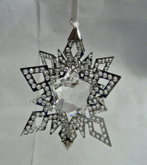 Swarovski_christmas_ornament_star_silver_tone_5135808 | The Crystal Lodge