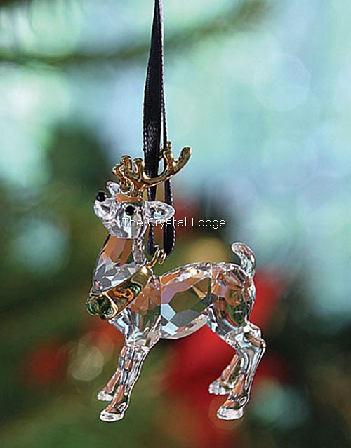 Swarovski_classic_reindeer_gold_843767 | The Crystal Lodge