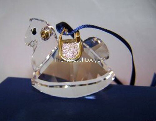 Swarovski_classic_rocking_horse_gold_842759 | The Crystal Lodge