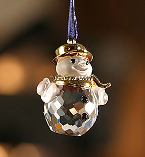 Swarovski_classic_snowman_gold_665032 | The Crystal Lodge