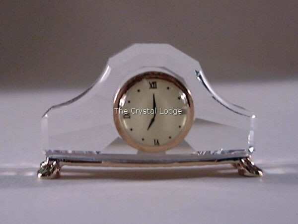 Swarovski_mantle_clock_gold_200076 | The Crystal Lodge