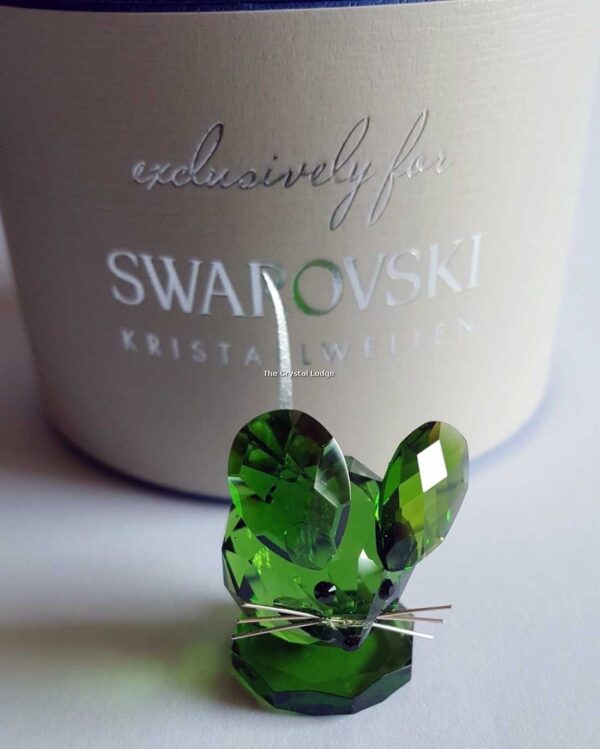 Swarovski_mouse_replica_dark_green_5255871 | The Crystal Lodge