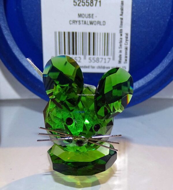 Swarovski_mouse_replica_dark_green_5255871 | The Crystal Lodge