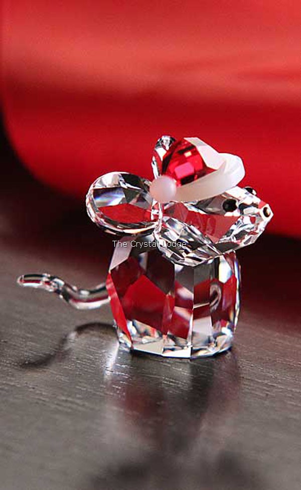 Swarovski_mouse_with_santas_hat_5135858 | The Crystal Lodge