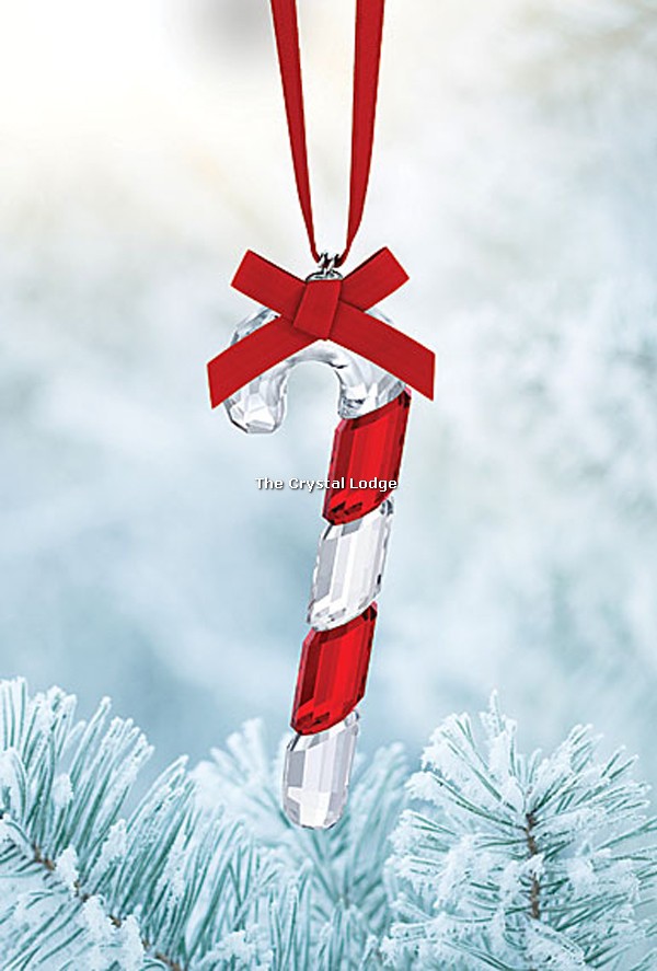 Swarovski_ornament_Candy_cane_2018_issue_5420322 | The Crystal Lodge