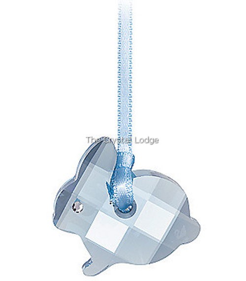 Swarovski_ornament_Easter_charm_bunny_rabbit_blue_680847 | The Crystal Lodge