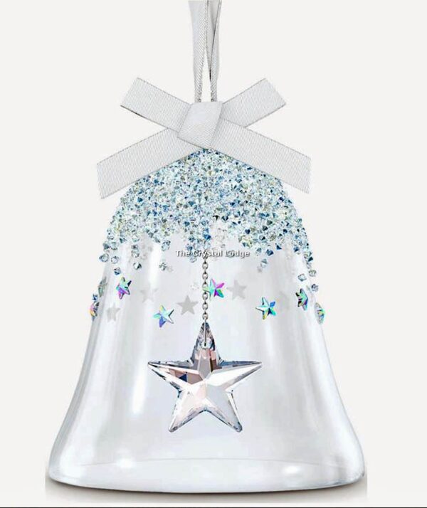 Swarovski_ornament_bell_star_large_5545451 | The Crystal Lodge