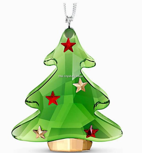 Swarovski_ornament_green_christmas_tree_5544526 | The Crystal Lodge