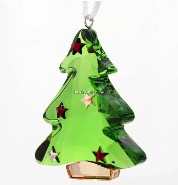Swarovski_ornament_green_christmas_tree_5544526 | The Crystal Lodge