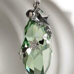 Swarovski_ornament_leaf_peridot_silver_shade_1144686_1_WM Swarovski_ornament_leaf_peridot_silver_shade_1144686 | The Crystal Lodge