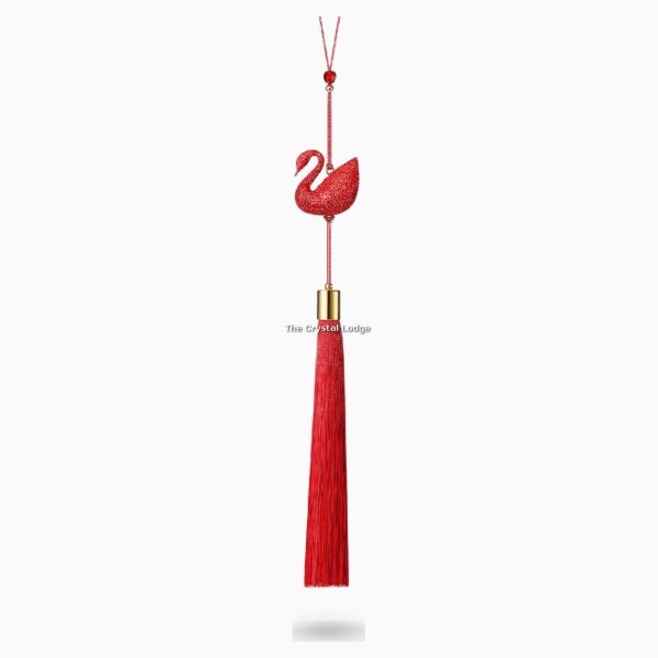 Swarovski_ornament_red_swan_5528080 | The Crystal Lodge