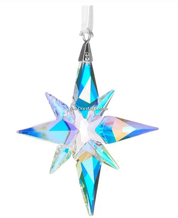 Swarovski_ornament_star_AB_small_5464868 | The Crystal Lodge