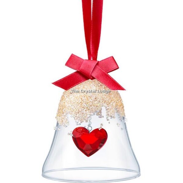 Swarovski_ornament_bell_heart_5464881 | The Crystal Lodge