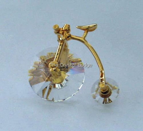 Swarovski_penny_farthing_bicycle_gold_180578 | The Crystal Lodge