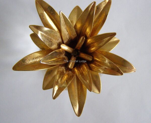 Swarovski_pineapple_gold_large_smooth_leaves_010044 | The Crystal Lodge