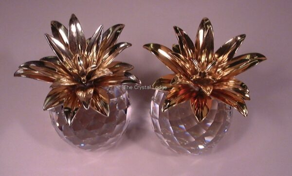 Swarovski_pineapple_gold_large_smooth_leaves_010044 | The Crystal Lodge