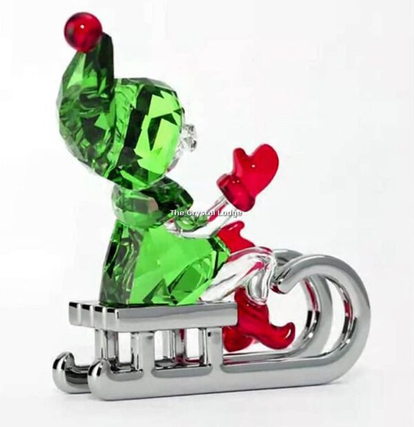 Swarovski_santas_elf_on_sleigh_5533947 | The Crystal Lodge