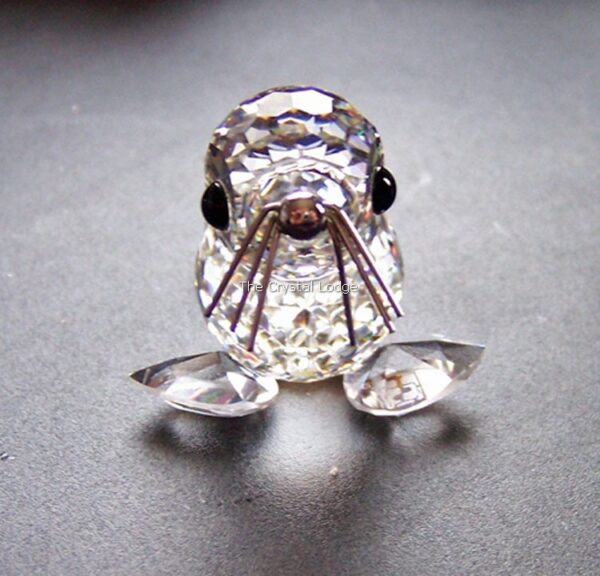 Swarovski_seal_mini_v2_silver_whiskers_usa_012530 | The Crystal Lodge