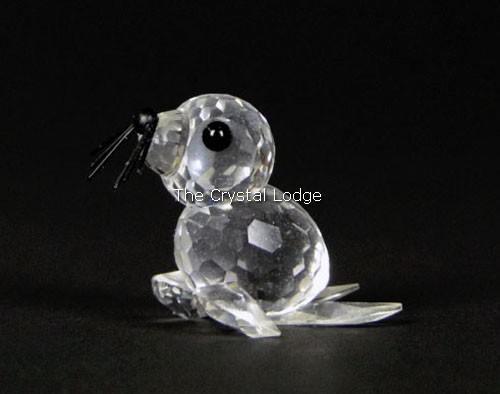 Swarovski_seal_mini_v3_black_whiskers_012530 | The Crystal Lodge