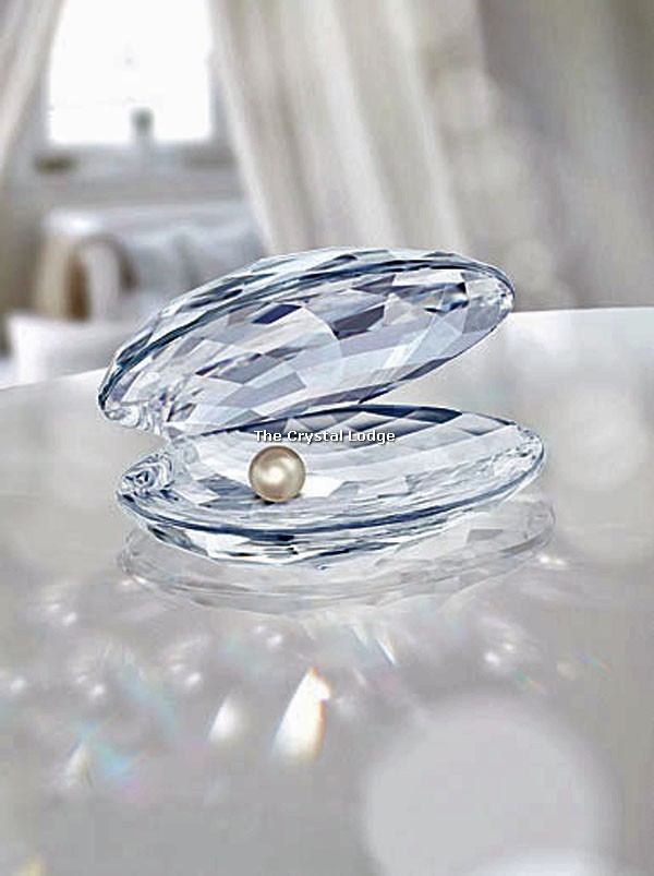 Swarovski_shell_with_pearl_large_2017_5285131 | The Crystal Lodge