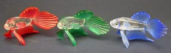 Swarovski_siamese_fighting_fish_blue_236718 | The Crystal Lodge