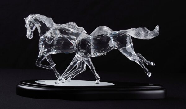 Swarovski_signed_numbered_limited_edition_2001_Wild_Horses_236720 | The Crystal Lodge