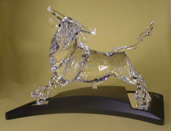 Swarovski_signed_numbered_limited_edition_2004_Bull_clear_628483 | The Crystal Lodge