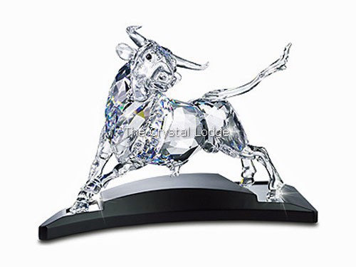 Swarovski_signed_numbered_limited_edition_2004_Bull_clear_628483 | The Crystal Lodge