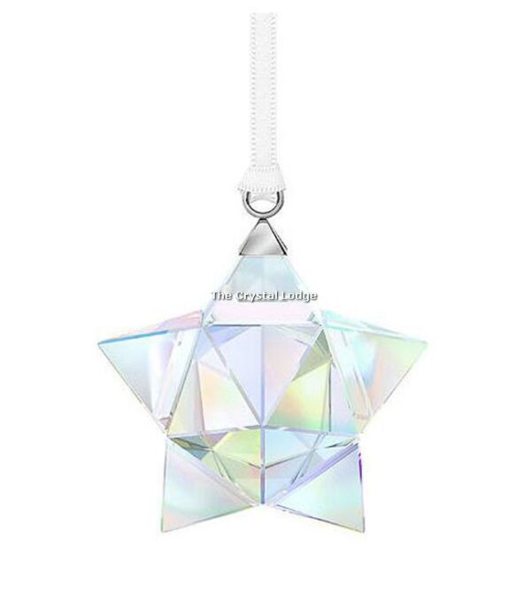 Swarovski_star_ornament_small_AB_China_5283478 | The Crystal Lodge