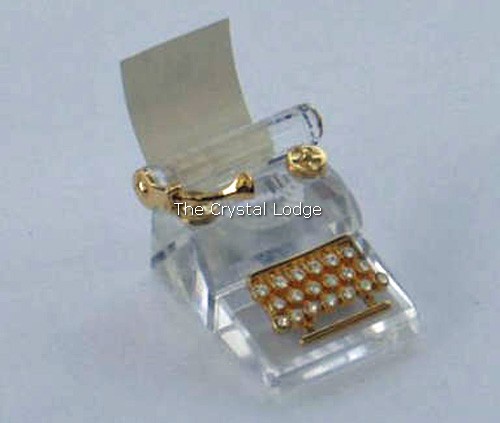 Swarovski_typewriter_gold_208886 | The Crystal Lodge