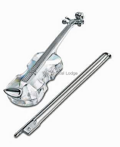 Swarovski_violin_rhodium_853049 | The Crystal Lodge