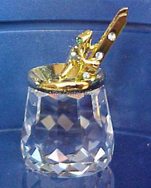 Swarovski_weather_frog_gold_289644 | The Crystal Lodge
