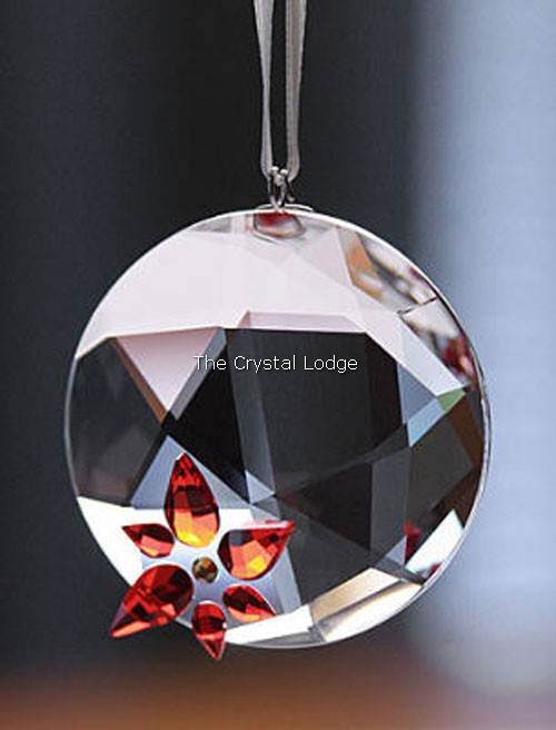 Swarovski_window_ornament_poinsettia_round_905214 | The Crystal Lodge