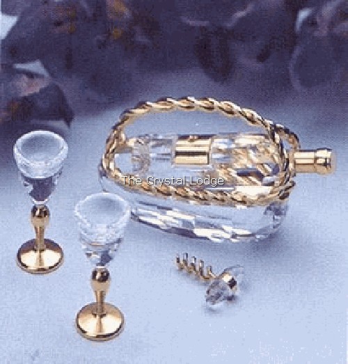Swarovski_wine_set_5_piece_gold_235676 | The Crystal Lodge