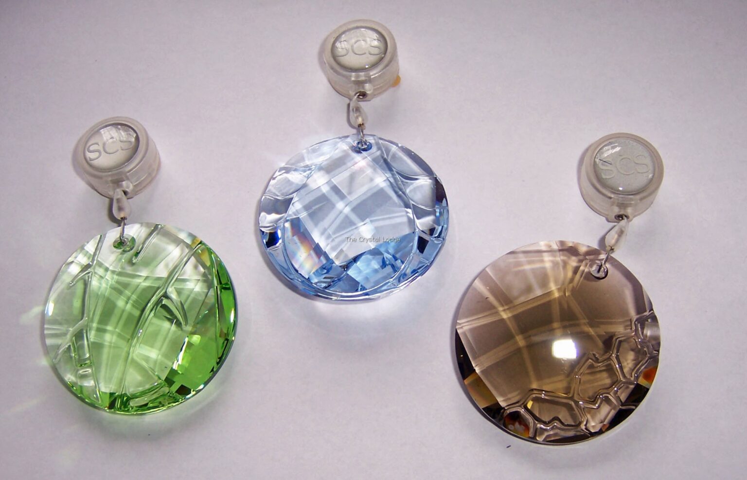 SWAROVSKI ENDANGERED WILDLIFE WINDOW ORNAMENTS 2008 BAMBOO GREEN
