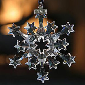 Swarovski Christmas ornaments - annual clear
